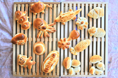 7月親子料理教室　『からすのパンやさん』